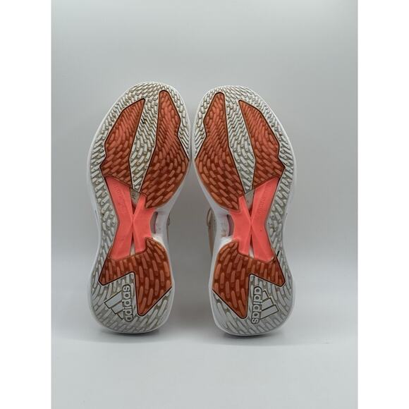 Adidas Women's Alphatorsion 2.0 Primegreen Running Shoes Size 8.5 White Pink - Picture 8 of 9